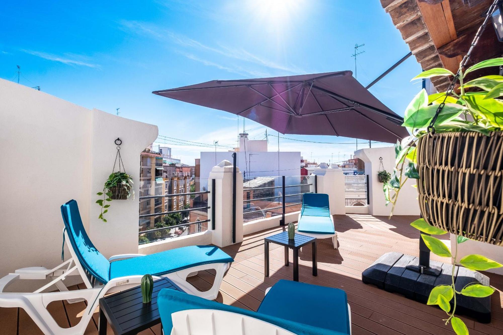 Spacious Penthouse With Massive Terrace Appartement Valencia